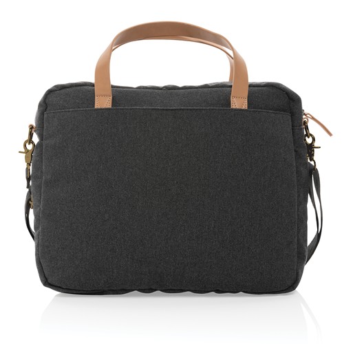 Impact AWARE™ 16 oz. recycled canvas laptoptas Impact AWARE™ 16 oz. recycled canvas laptoptas