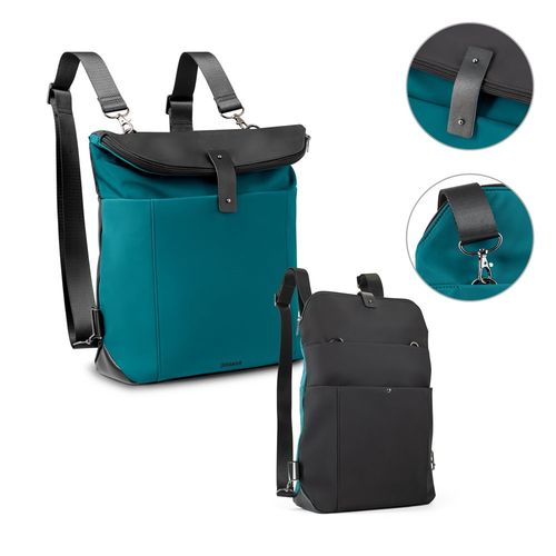 ROVER BACKPACK II. Backpack in fabric and PU ROVER BACKPACK II. Backpack in fabric and PU