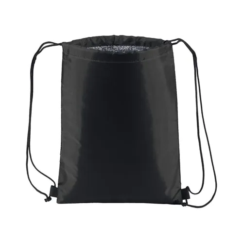 210T polyester insulated backpack with drawstring closure 210T polyester insulated backpack with drawstring closure