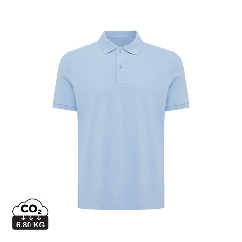 Polo en coton piqué et recyclé IQONIQ Yosemite