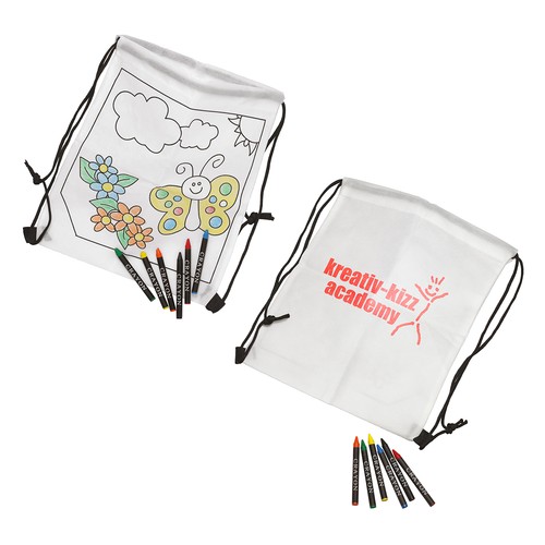 Bag set for painting