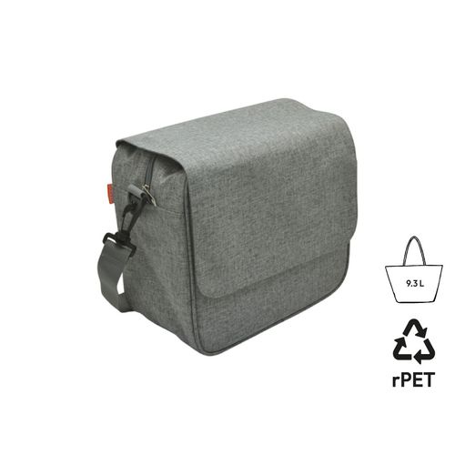Insulated Bento bag 'Hakone', RPET heather grey