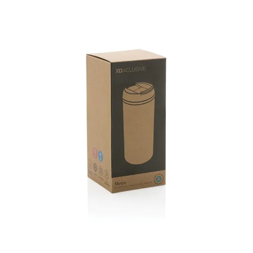 Mug Metro en acier inoxydable recyclé RCS Mug Metro en acier inoxydable recyclé RCS