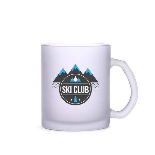 Tazza di vetro Snow Queen 300ml incolore