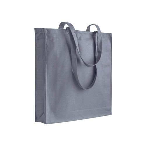 220 g/m2 cotton shopping bag, long handles and gusset