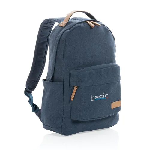 Impact AWARE™ 16 oz. recycled canvas laptop rugzak Impact AWARE™ 16 oz. recycled canvas laptop rugzak