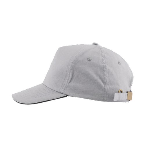 Casquette 5 Panel coton brossé