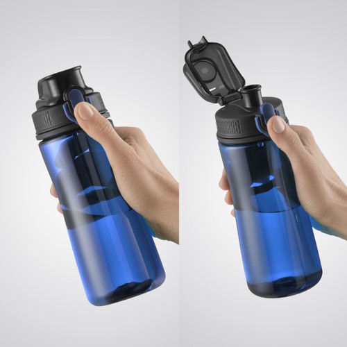 NEON WATERFLES, 580 ml.