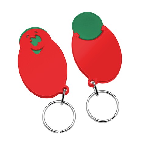 Chip holder with 1€ chip "face"