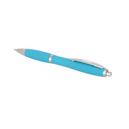 STYLO BILLE GOMME/CLIP METAL