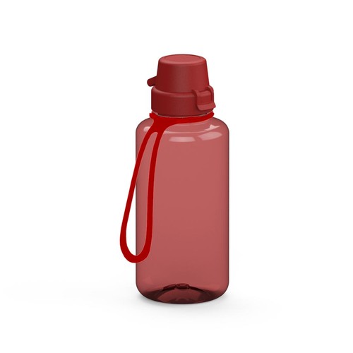 Gourde "School" transparente incl. attache, 0,7 l