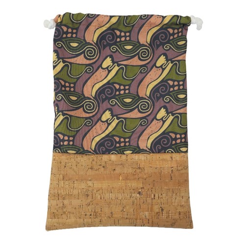 BOLSA DE POLIÉSTER Y CORCHO PERSONALIZABLE