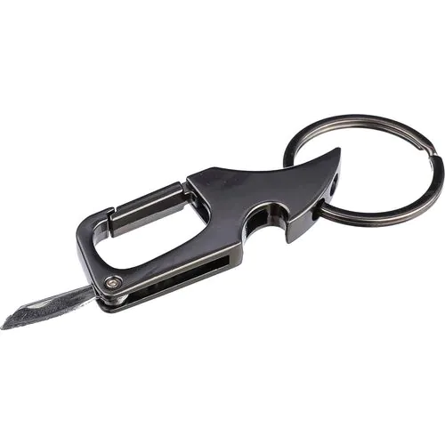 Metal carabiner keychain Bella