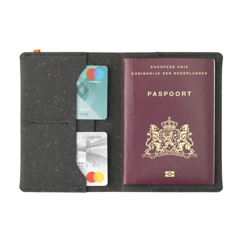 Recycled Leather Passport Holder Recycled Leather Passport Holder