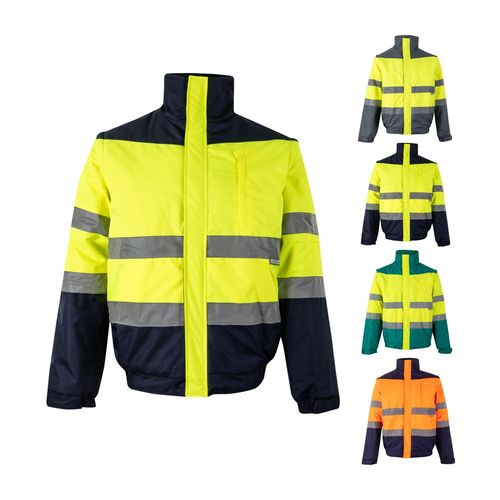 VL JUPITER LARGE. Veste rembourrée bicolore (180g/m²) en polyester (100%), avec finition PU VL JUPITER LARGE. Veste rembourrée bicolore (180g/m²) en polyester (100%), avec finition PU