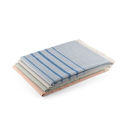 CAPLAN. Serviette multifonctionnelle (260 g/m²) composée de coton léger et résistant (90%) et de coton recyclé (10%)