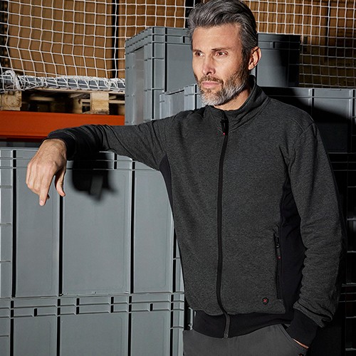 Felpa full zip LAVA