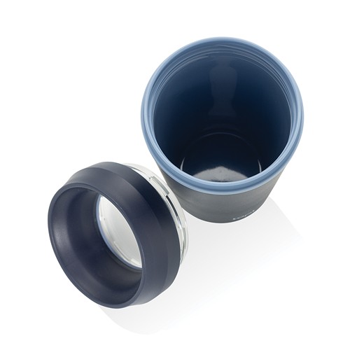 Bicchiere Topl in rPlastica con tappo 360 brevettato 354ml