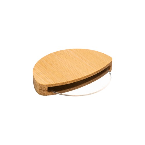 Taglia pizza con manico in bambù e lama in acciaio inossidabile Taglia pizza con manico in bambù e lama in acciaio inossidabile