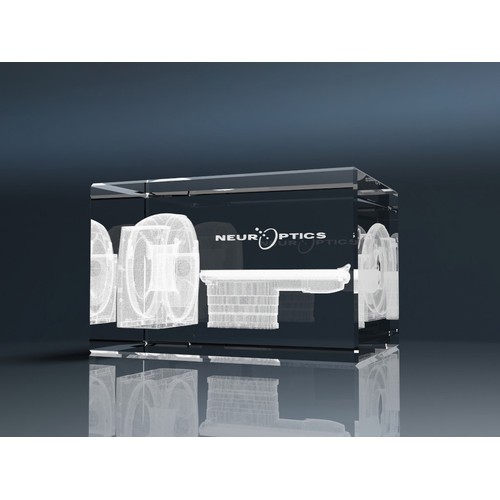 Bloc de verre, 140x70x35mm Bloc de verre, 140x70x35mm