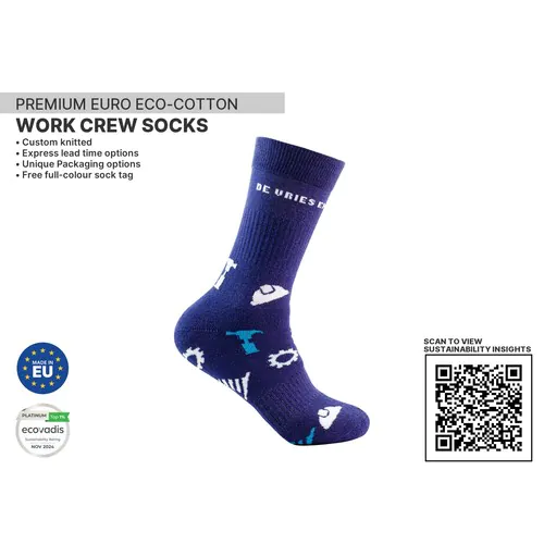 Calcetín de Trabajo Premium de Media caña por Kingly Socks