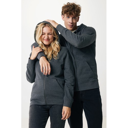 Sweat à capuche avec zip en coton recyclé IQONIQ Abisko Sweat à capuche avec zip en coton recyclé IQONIQ Abisko