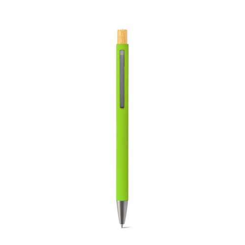 ZYLEN. Ballpoint pen in recycled aluminum (100% rAL), with rubber finish ZYLEN. Ballpoint pen in recycled aluminum (100% rAL), with rubber finish