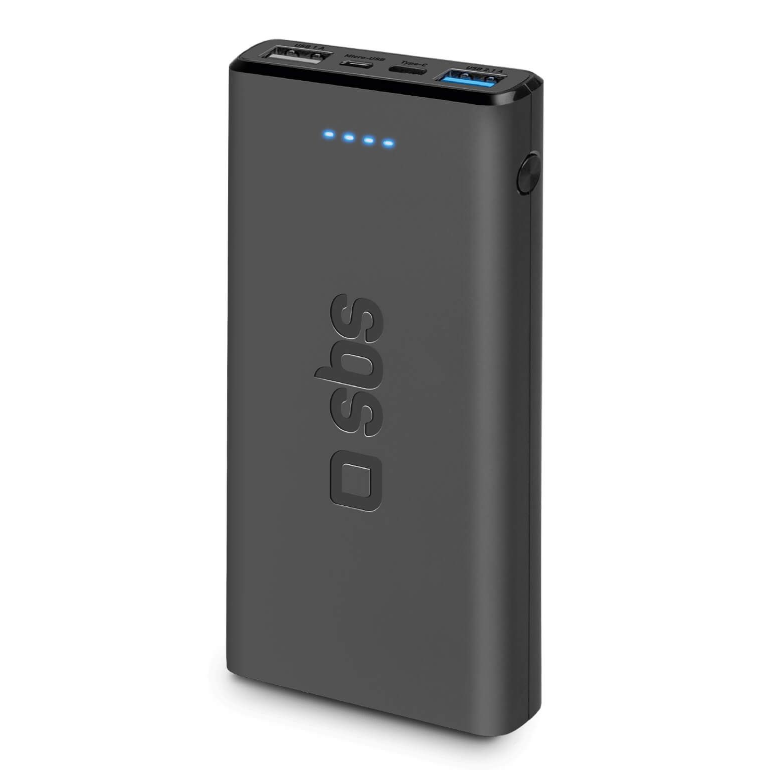 SBS Power 10 Slim - Power bank da 10.000mAh dal design extra slim