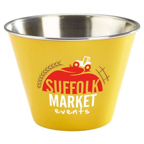 12oz Stainless Steel Ramekin - (Blue, Red, Yellow & Black) 12oz Stainless Steel Ramekin - (Blue, Red, Yellow & Black)