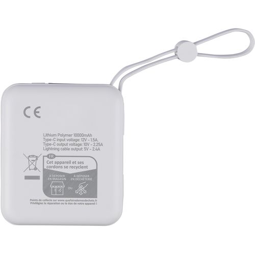 Powerbank in ABS riciclato Jona