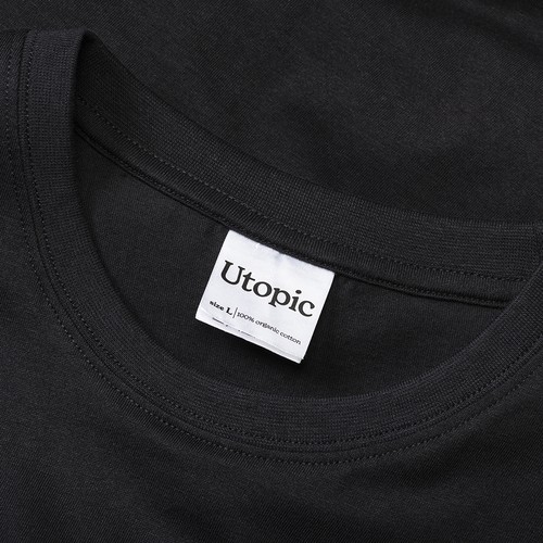 Camiseta tubular 100% algodón orgánico Camiseta tubular 100% algodón orgánico