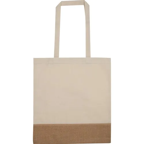Shopper con fondo in juta DOREEN Shopper con fondo in juta DOREEN