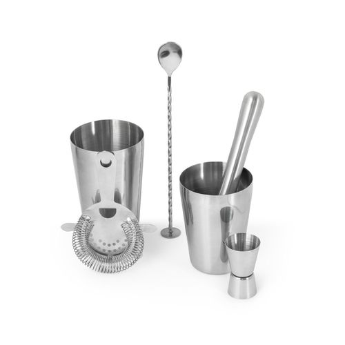 BRAMBLE. 6-piece stainless steel cocktail set