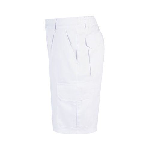 VL CHIONE. Bermuda sergé, multipoches (200g/m²), en coton (35%) et polyester (65%)