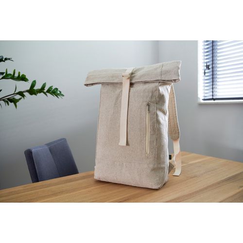 Hanf (280 gr/m2) Rolltop Rucksack Margarete