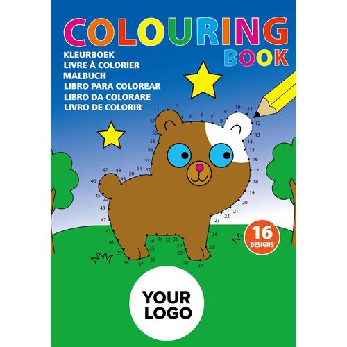 Libro da colorare per bambini Constanze