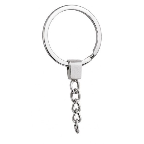 ANNEAU PLAT 32 mm AVEC CHAÎNETTE ANNEAU PLAT 32 mm AVEC CHAÎNETTE