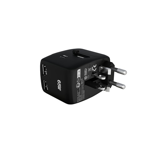 65W international adapter + cable 65W international adapter + cable