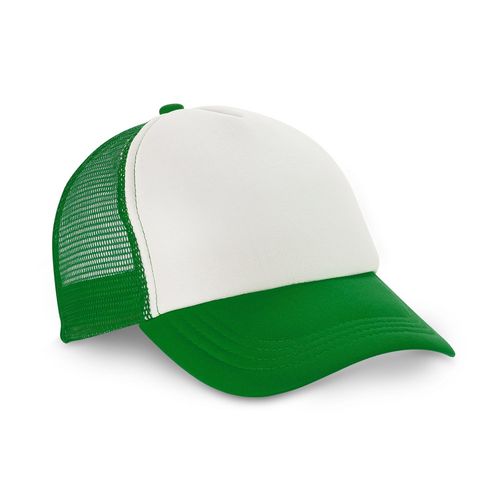 NICOLA. Cappellino in poliestere e rete (150 g/m²) NICOLA. Cappellino in poliestere e rete (150 g/m²)