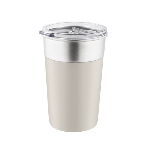 Metmaxx® thermo mug "SteelColourCupComplete" beige Metmaxx® thermo mug "SteelColourCupComplete" beige