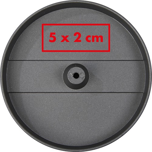 Burger press with silicone brush Texas