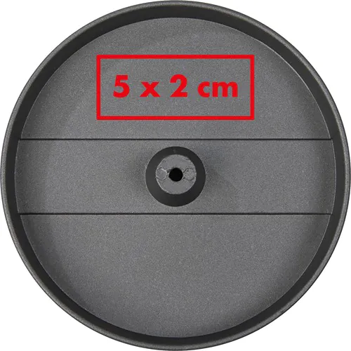 Burger press with silicone brush Texas