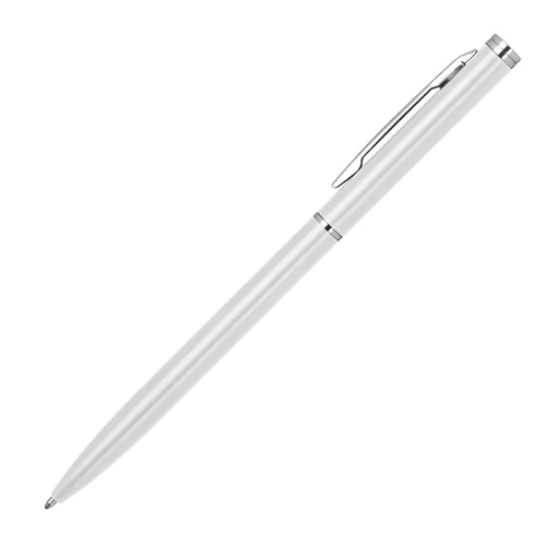 Elégant stylo bille twist slim chromé