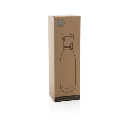 Bottiglia termica in acciaio riciclato RCS 1,5L Bottiglia termica in acciaio riciclato RCS 1,5L