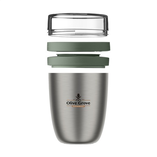 Mepal Insulated RVS Lunchpot Ellipse 500 ml Mepal Insulated RVS Lunchpot Ellipse 500 ml