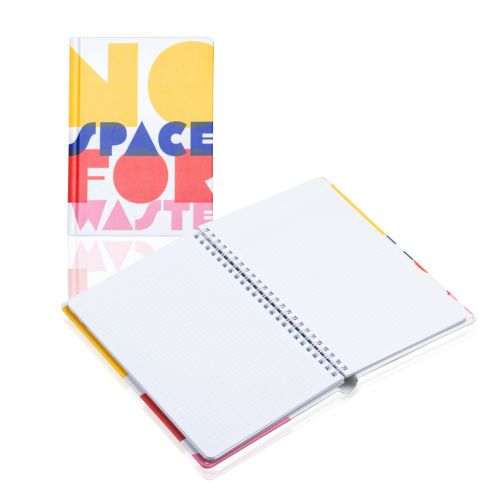 Wire-o notepad in hardcover Wire-o notepad in hardcover