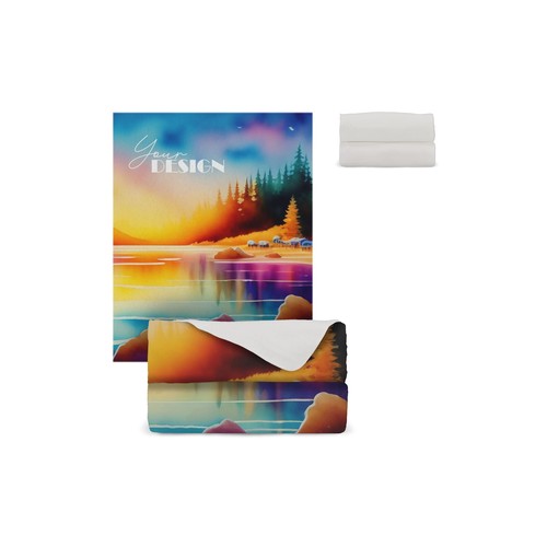 Koc polarowy R-PET sublimacja 120 x 150 cm 250 g/m² Koc polarowy R-PET sublimacja 120 x 150 cm 250 g/m²