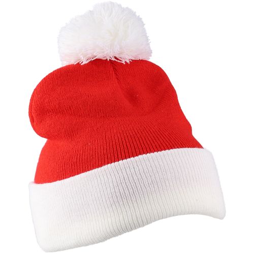 Acrylic knitted Christmas beanie Eleni