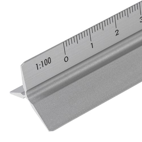 Aluminium 30 cm triangle-shaped ruler Tavi Aluminium 30 cm triangle-shaped ruler Tavi