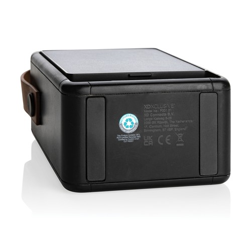 Altavoz solar 12W plástico reciclado RCS Skywave Altavoz solar 12W plástico reciclado RCS Skywave